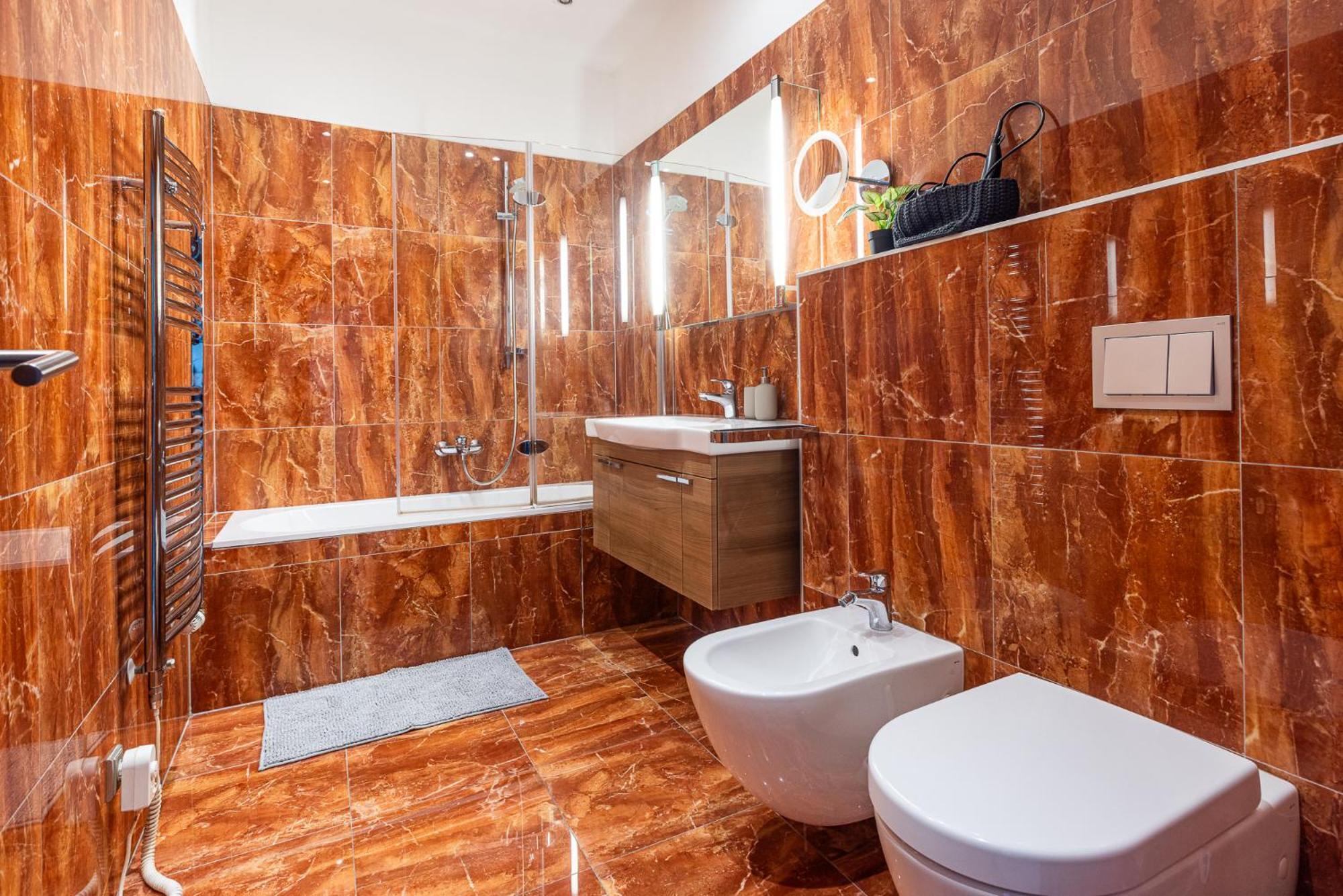 Nice Big Apartment 2Bds - Belgicka ปราก ภายนอก รูปภาพ