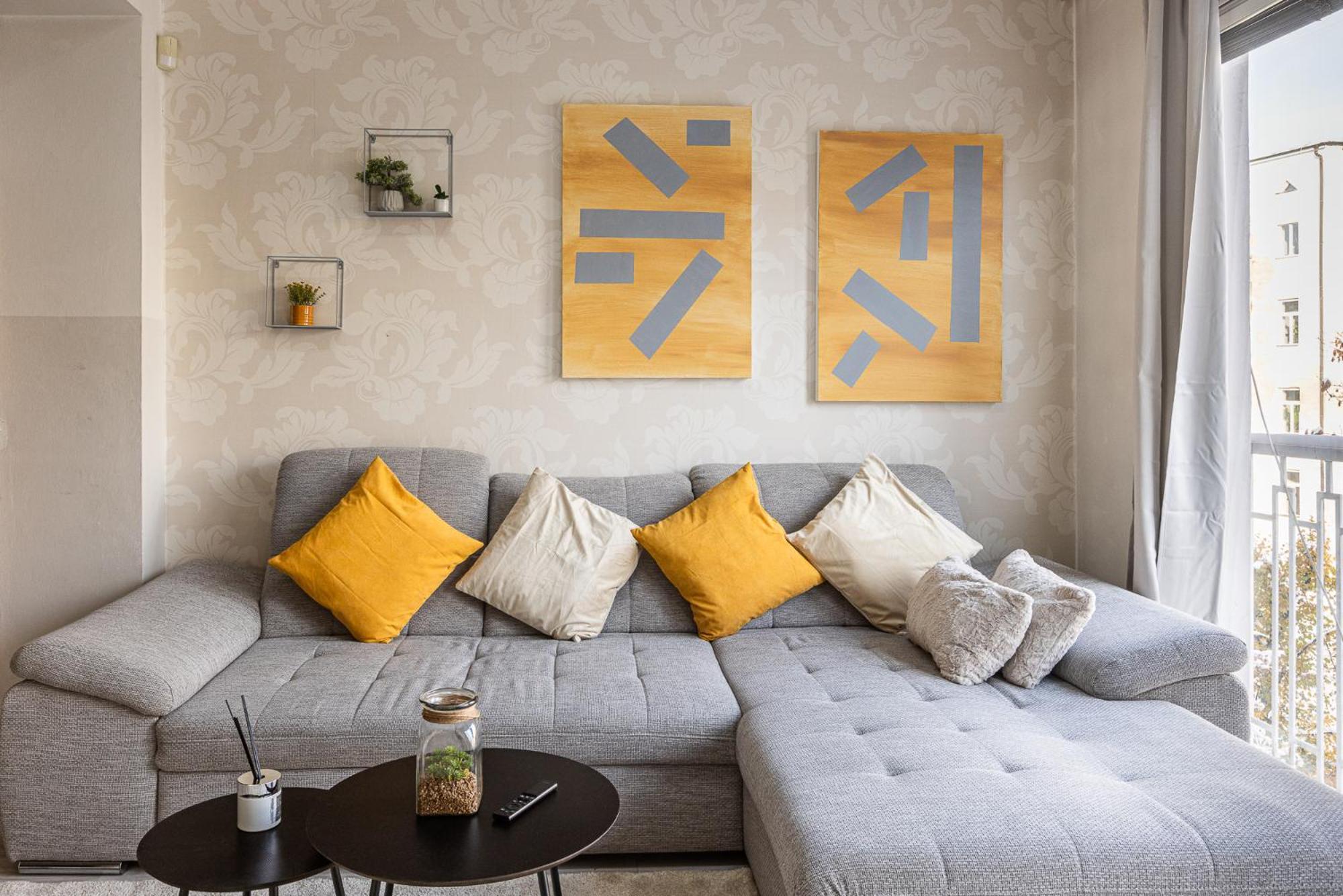 Nice Big Apartment 2Bds - Belgicka ปราก ภายนอก รูปภาพ